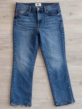 Kut from the Kloth Amy Straight Leg Medium Wash Jeans Size 16 Stretch Denim